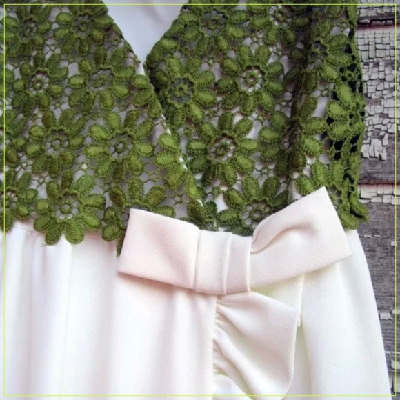 VINTAGE Glam Gazebo Garden Party Gown Dress - Picture 2 of 5